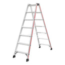 Stufenstehleiter, beidseitig begehbar